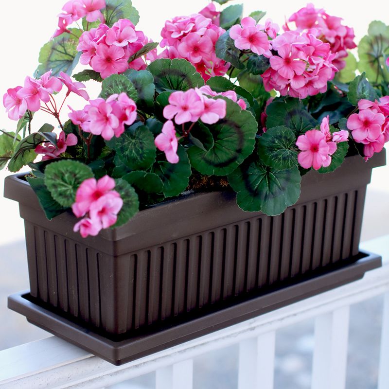 AquaSavTM Oxford Window and Deck Planter, 30" - PRIDE GARDEN PRODUCTS