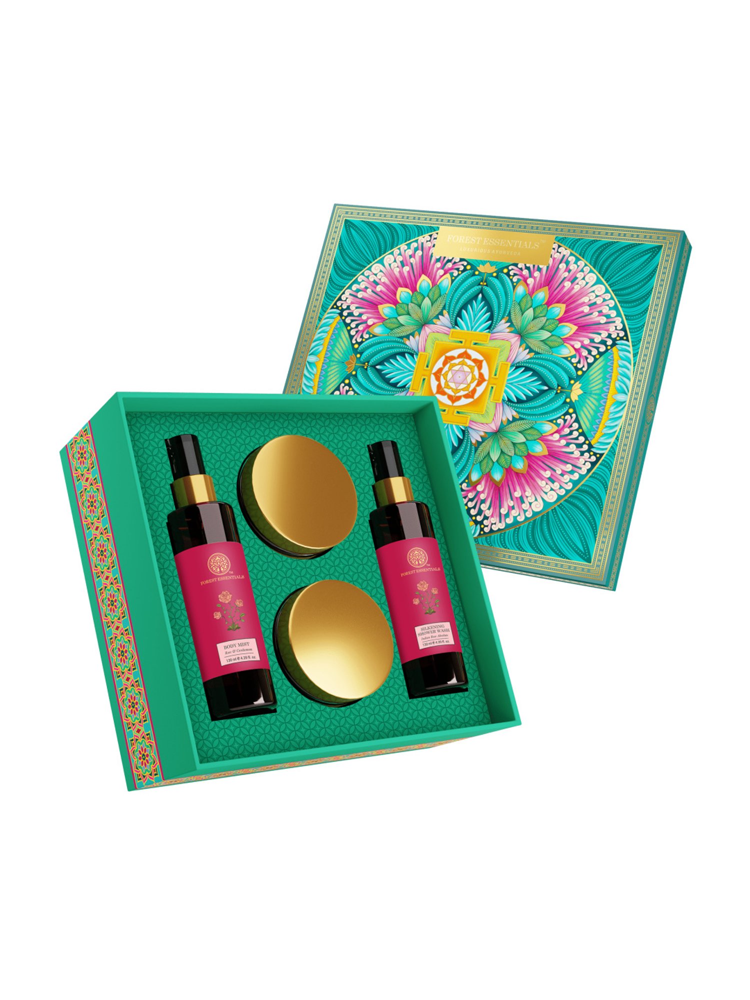 Forest Essentials Beauty & Skincare Energising Ritual Luxury Gift Box Set