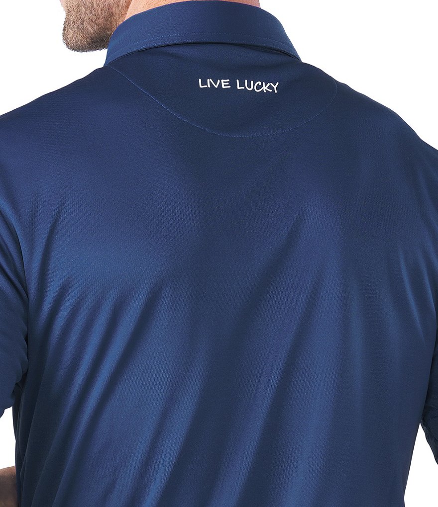 BLACK CLOVER Lucky Fit Short-Sleeve Hush Dri-Balance&trade; Polo