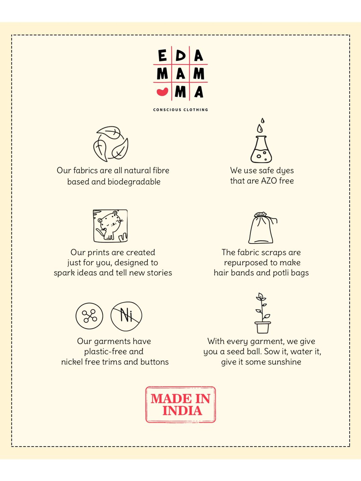 Ed-a-Mamma Kids Blue Cotton Striped T-Shirt