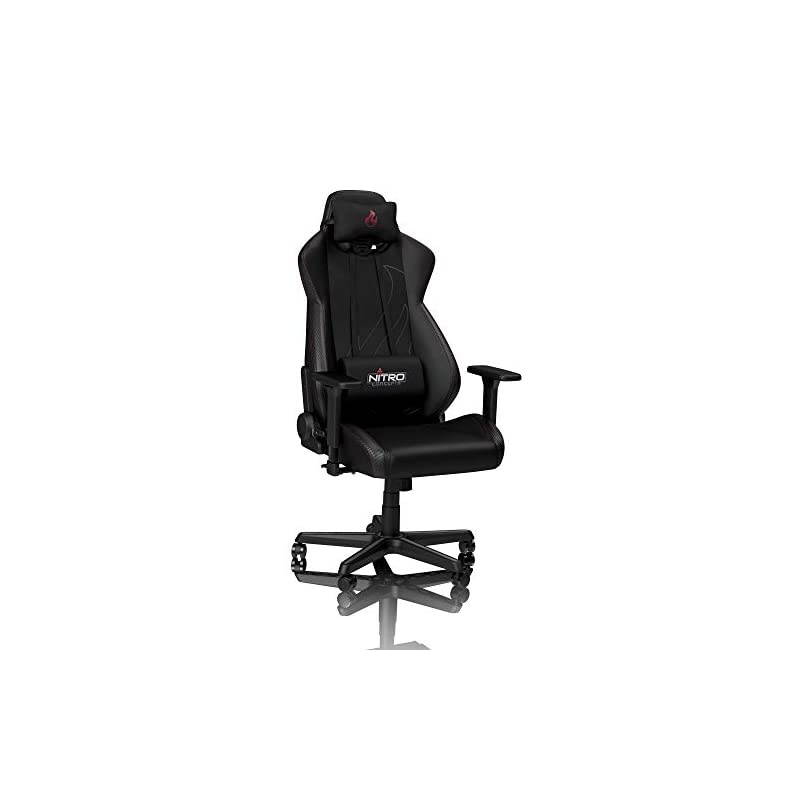 S300 EX Gaming Chair - Carbon Black - Office Chair - Ergonomic - PU Leather - Up to 300 lbs Users - 90&deg; to 135&deg; Reclinable - Adjustable Height & Armrests