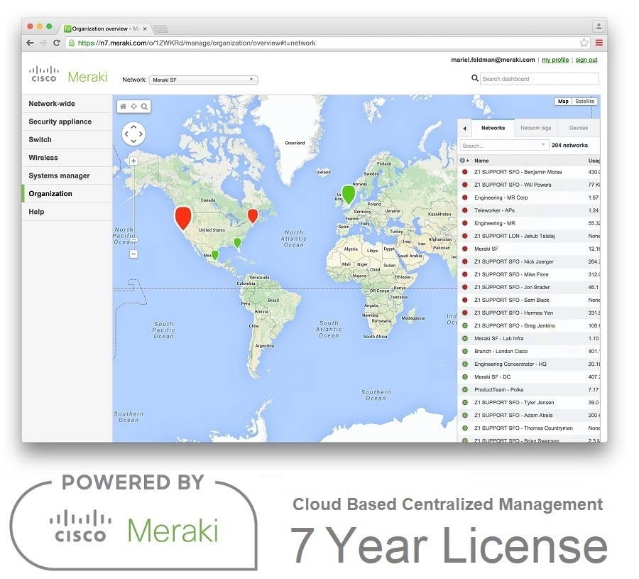 Cisco Meraki MS390-48 Port Advanced License for 7 Years - LIC-MS390-48A-7Y