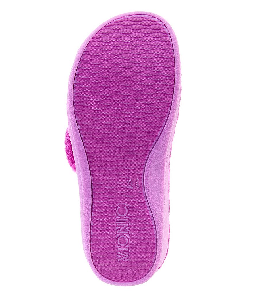 Cabernet Microfiber Terry Slippers