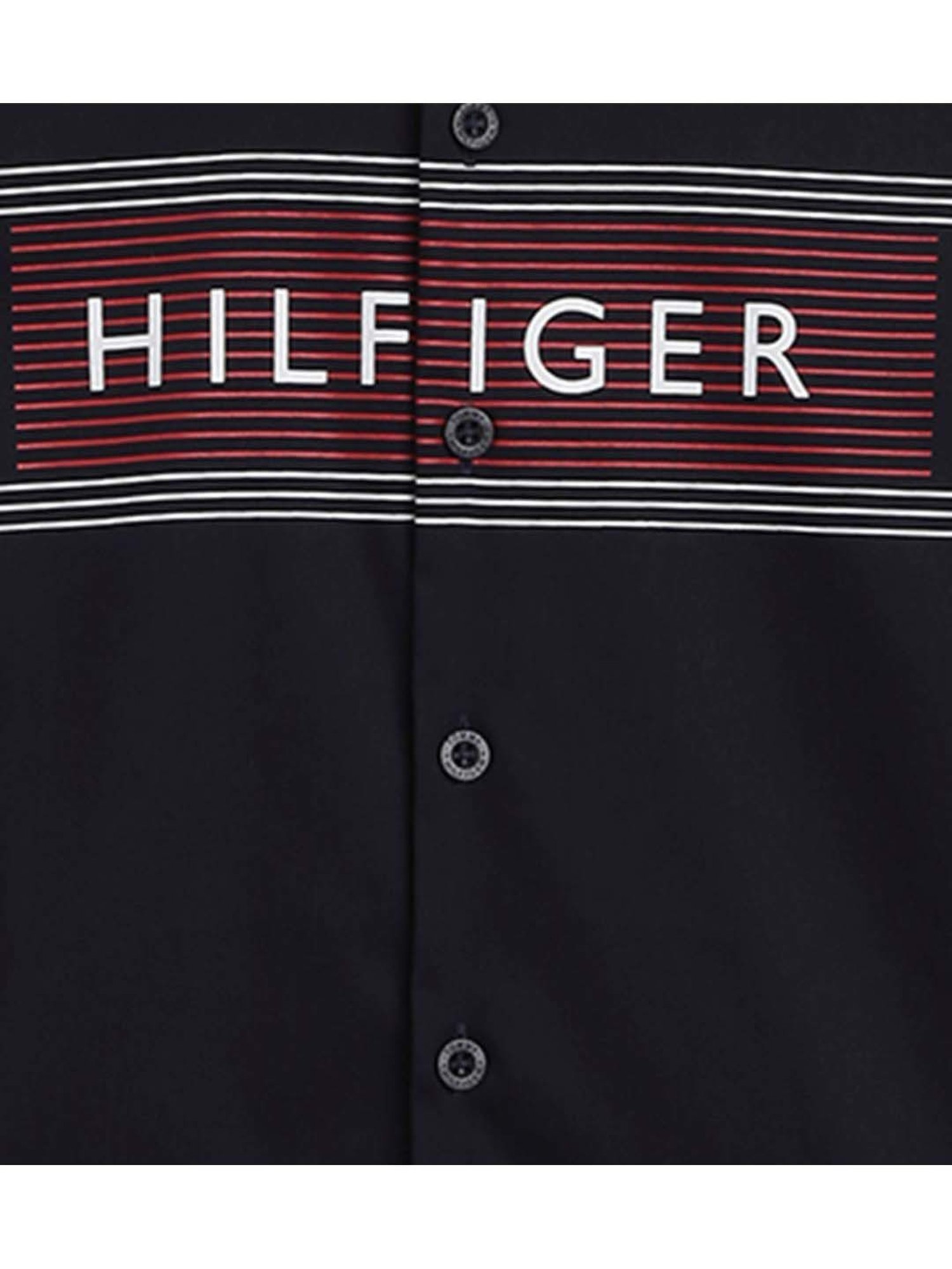 Tommy Hilfiger Boys Desert Sky Cotton Striped Shirt
