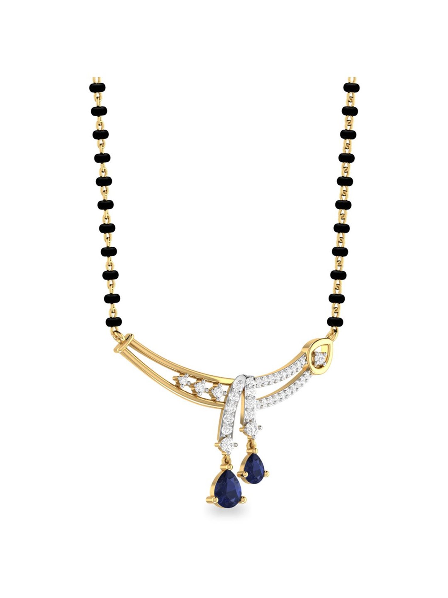 PC Jeweller Salil 18k Gold Mangalsutra Pendant
