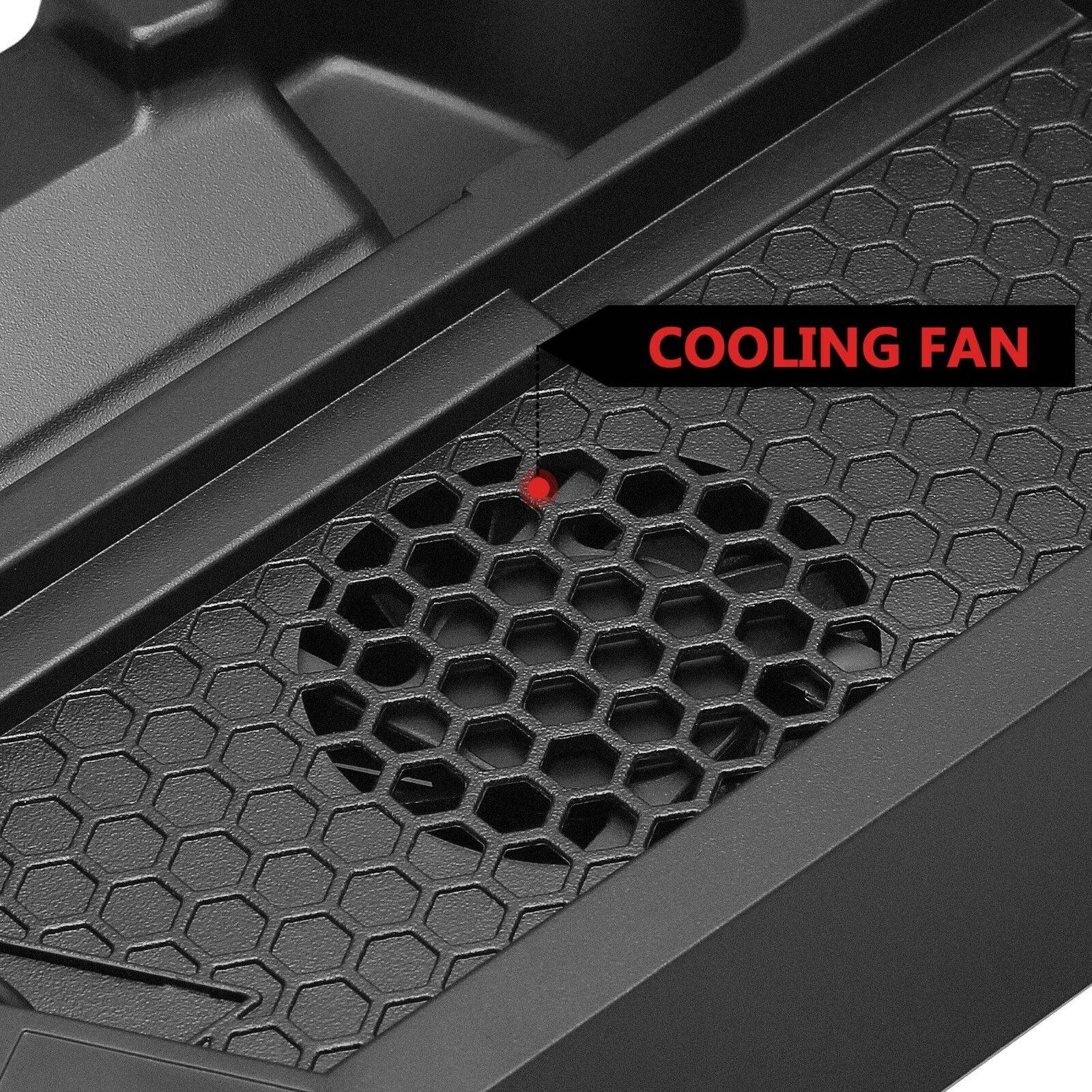 PS4 Cooling Ston Vertical Stand with 2 Controller Charging Dock PlaySton 4