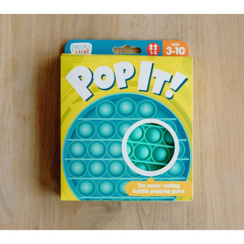 Chuckle & Roar Pop It! Game - Teal
