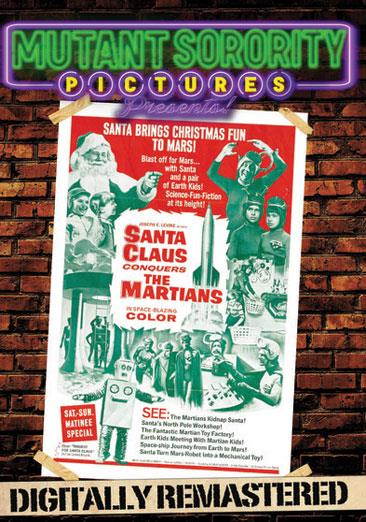 ALLIED VAUGHN MOD-SANTA CLAUS CONQUERS THE MARTIANS (DVD/NON-RETURNABLE/1964) DFR64578D
