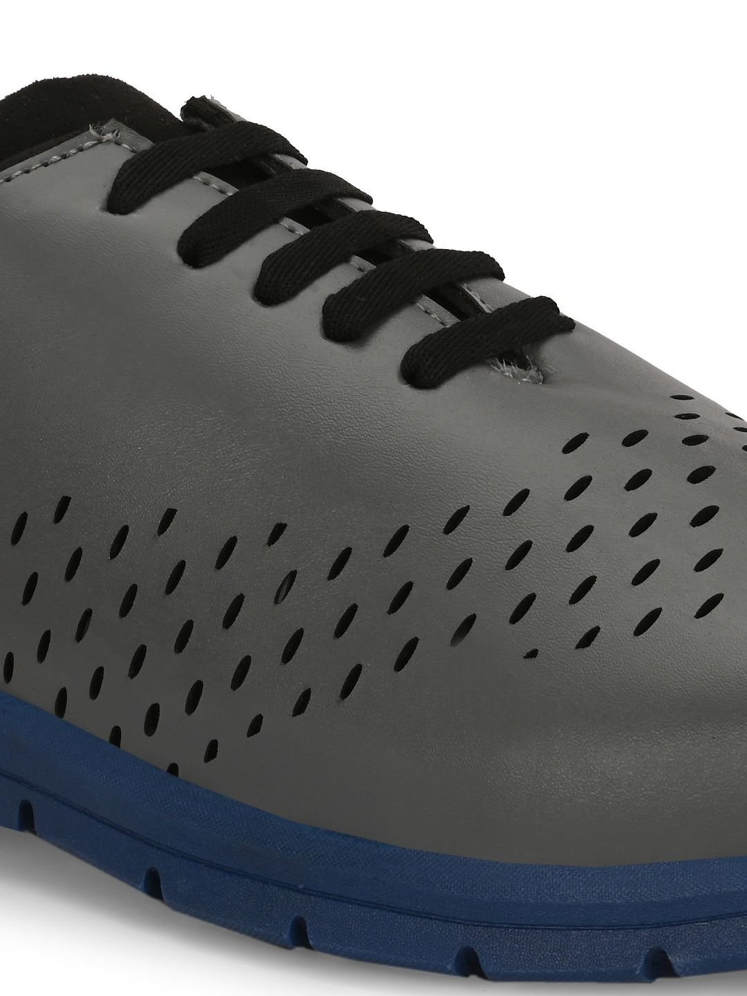 Hoversole Men's Rick Grey Oxford Shoes
