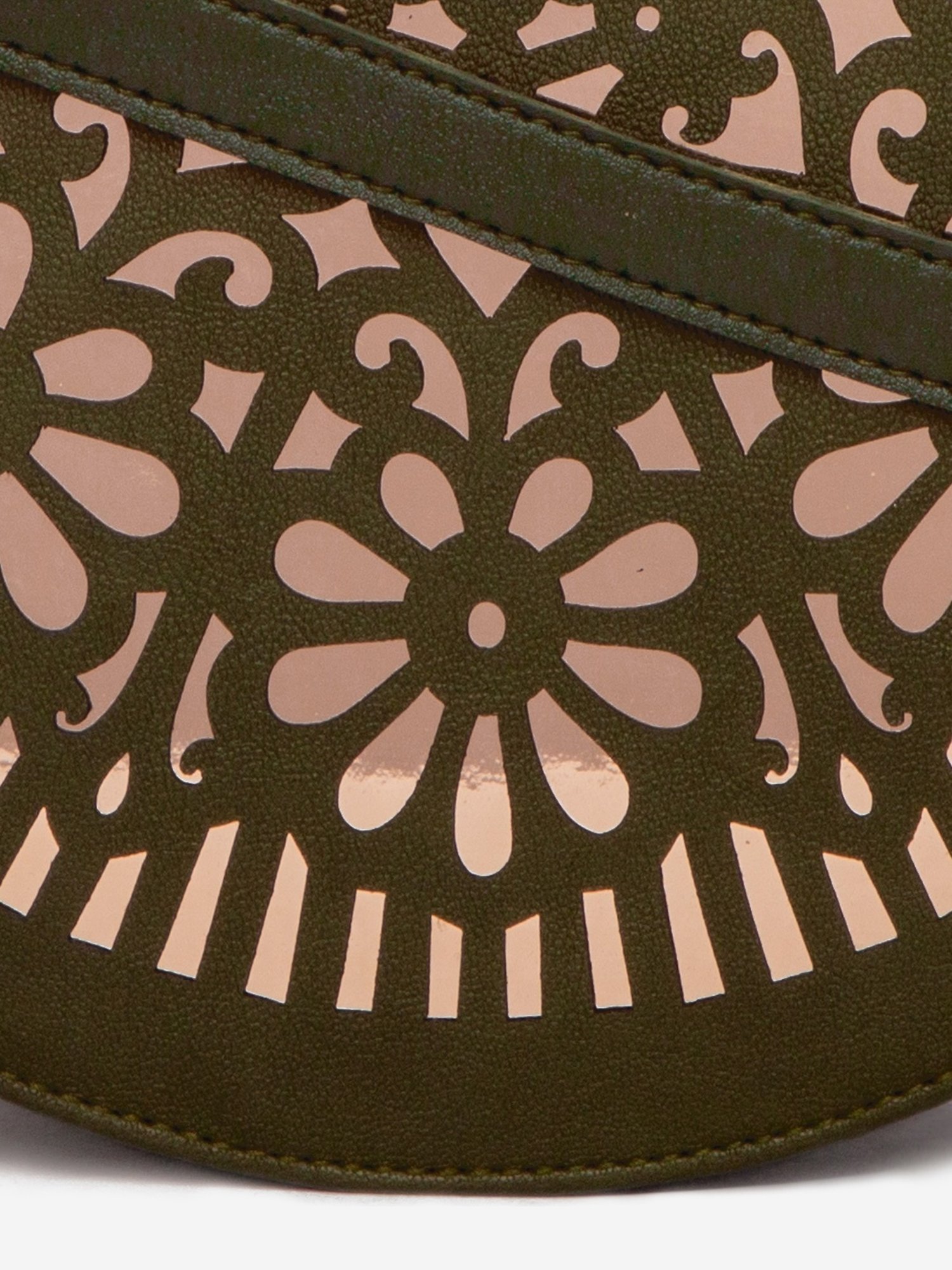 Modern Myth Olive Cut Work Medium Cross Body Bag