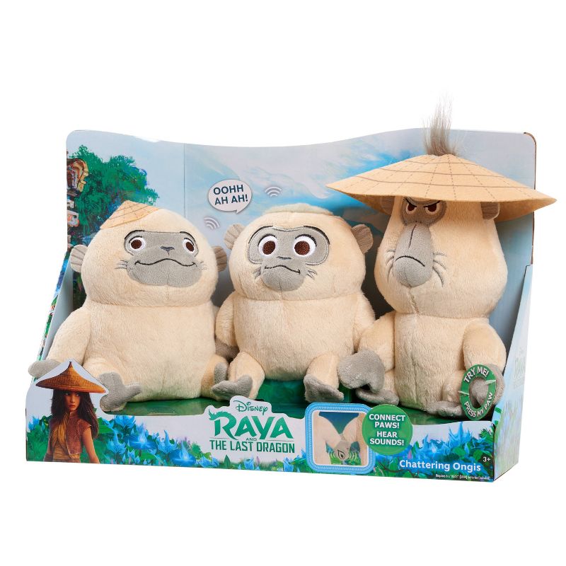 Disney Raya and the Last Dragon Chattering Ongis Plush