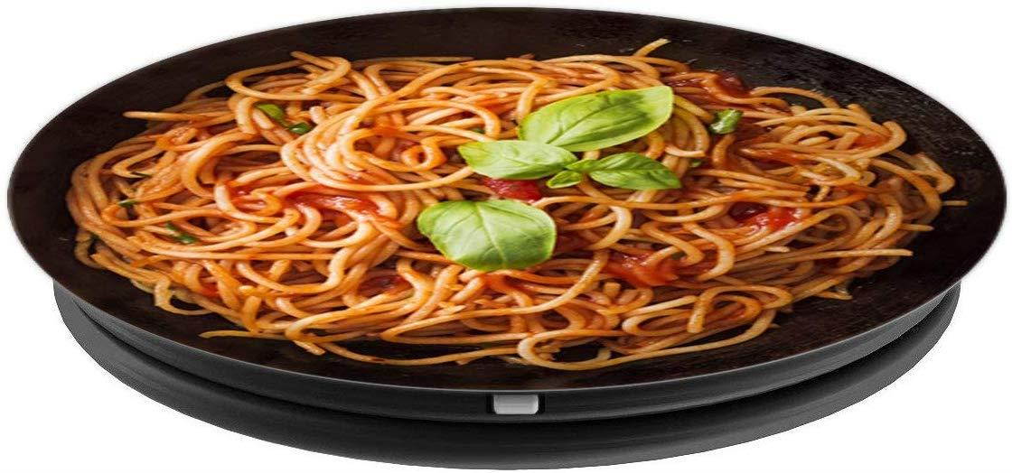 Spaghetti on Plate PopSockets Grip and Stand for Phones and Tablets