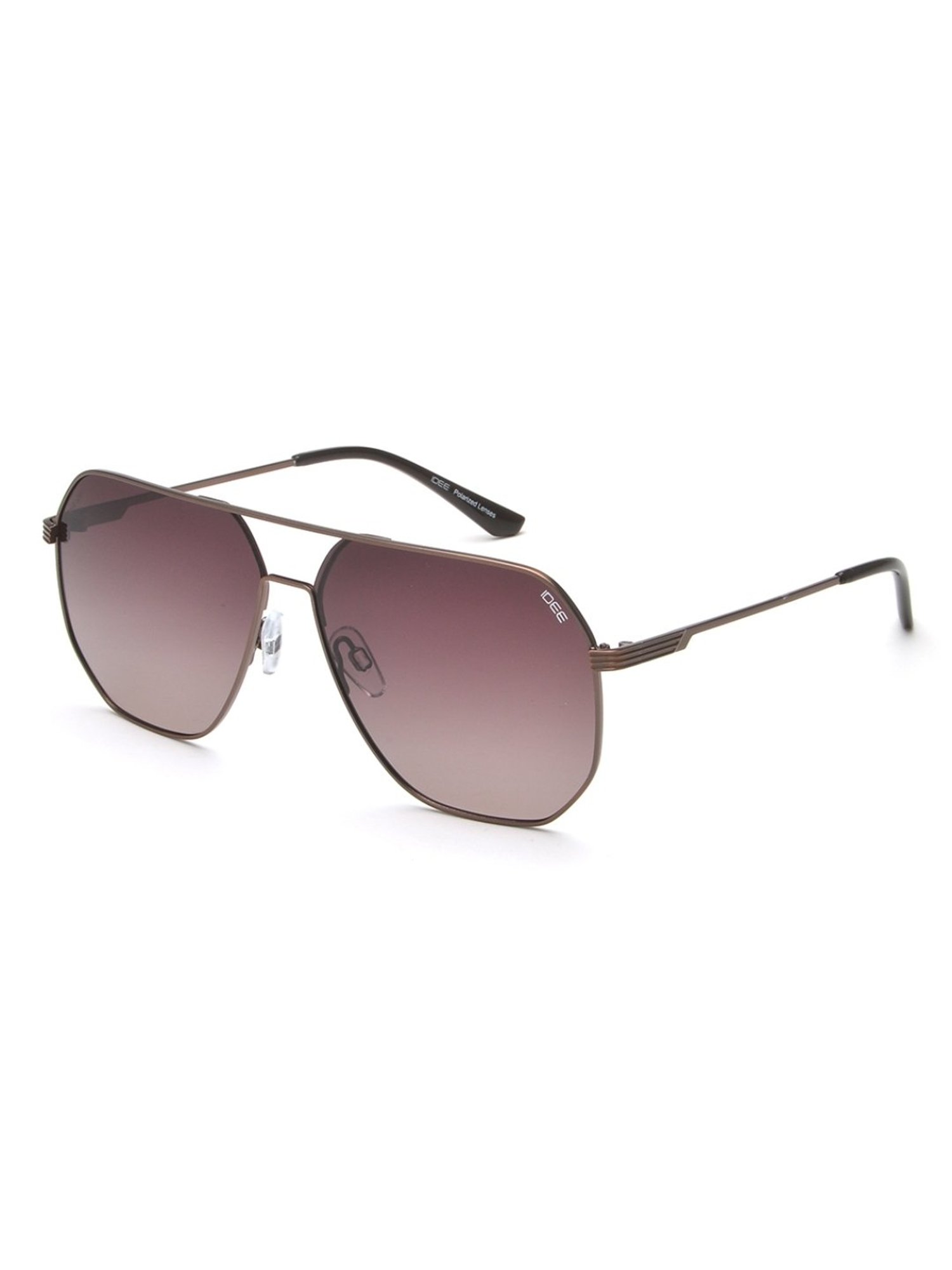 IDEE Brown Square UV Protection Sunglasses for Men