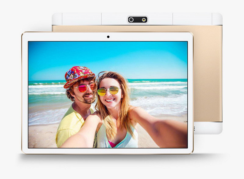Mini Tablet 10.1 Inch WIFI IPS WCDMA 1.5GHz 10.1 Inch 5-7 hours Tablet Gold TABLET-QT-10-MG