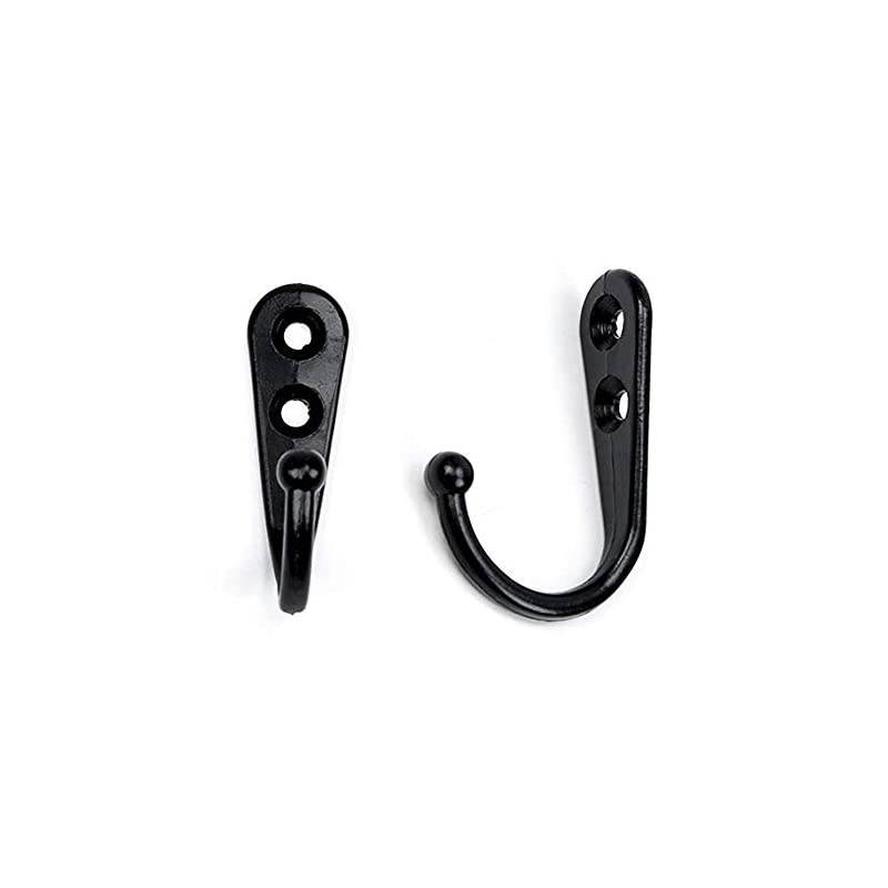 Small Wire Hooks Mega Pack, White, 28-Hooks, 32-Strips, Organize Damage-Free