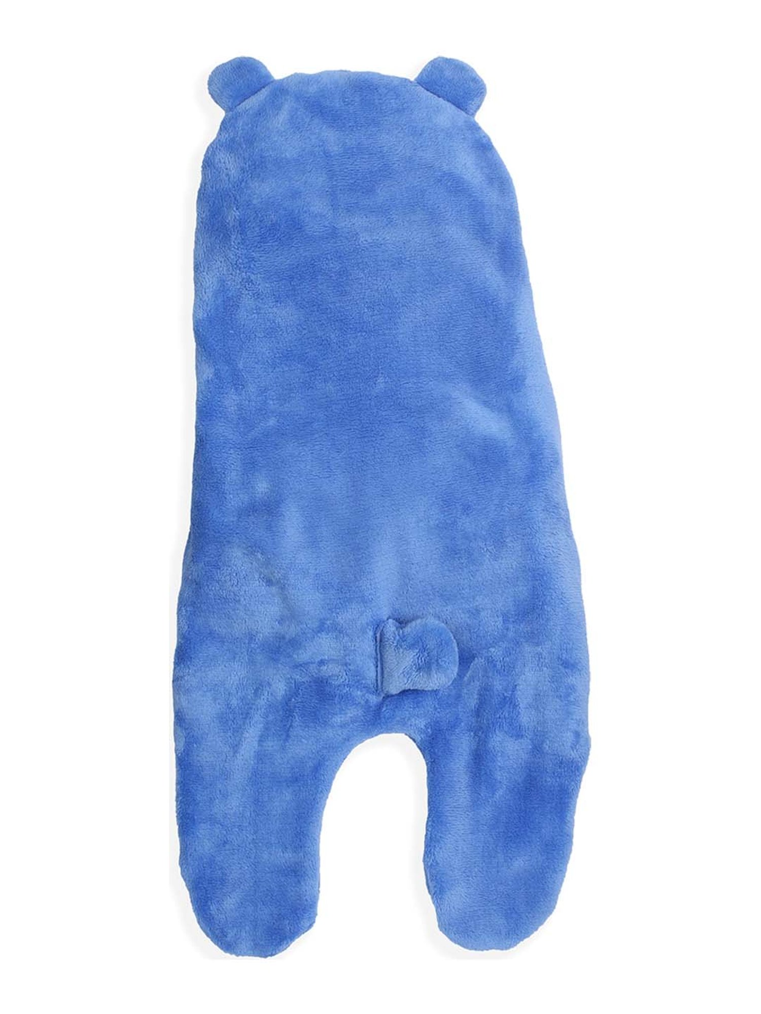 MiArcus Blue Polyester 260 GSM Blanket (0-3 Month) - Set of 1