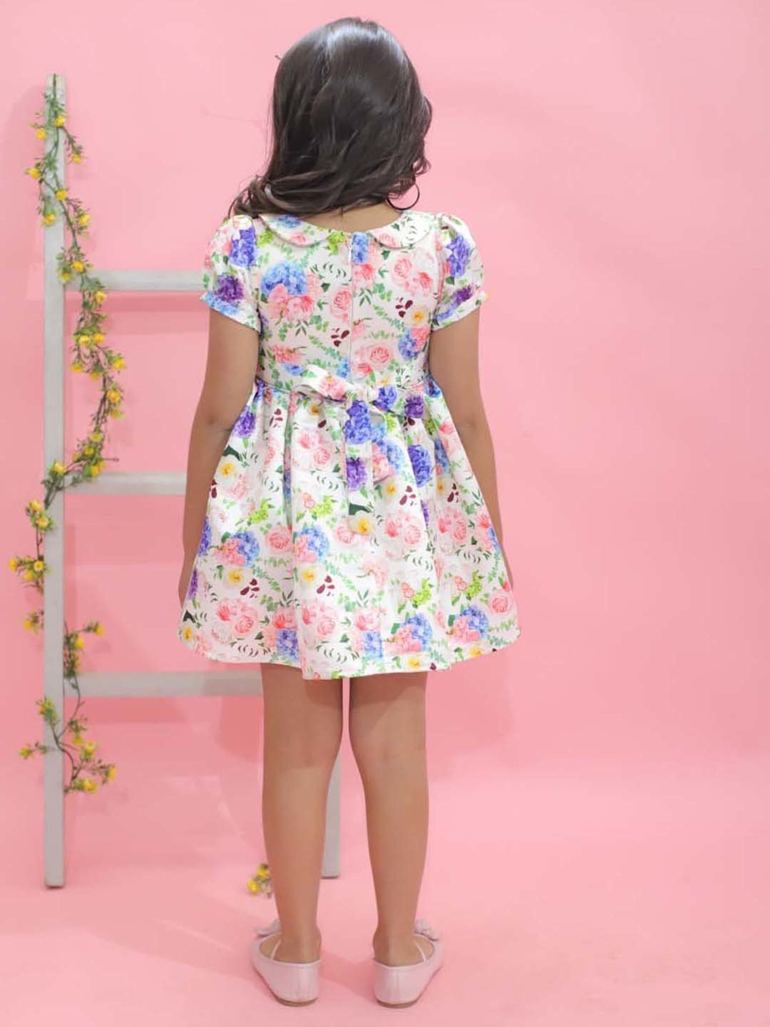 KidsDew Kids Multicolor Printed Dress