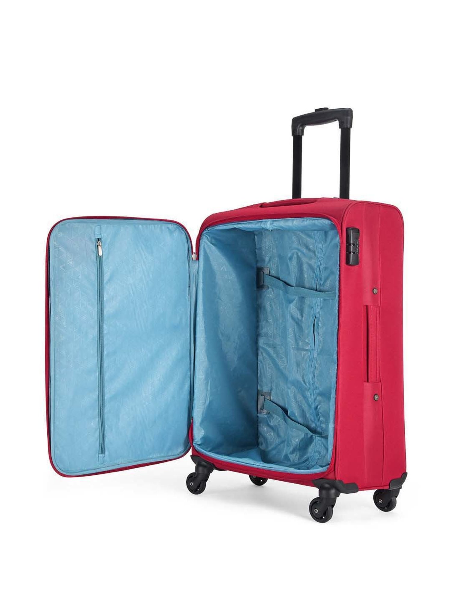 Aristocrat Red Large Soft Cabin Trolley - 78 cm