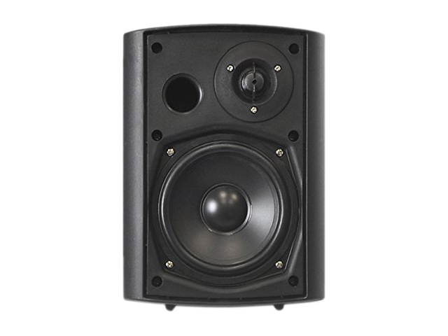 PYLE HOME PDWR52BTBK 5.25" Indoor/Outdoor Wall-Mount Bluetooth(R) Speaker System (Black)