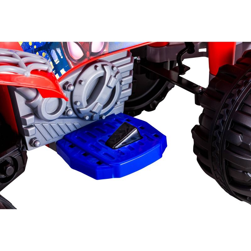 Kid Trax 12V Marvel Spider-Man Sport ATV Powered Ride-On - Red/Blue
