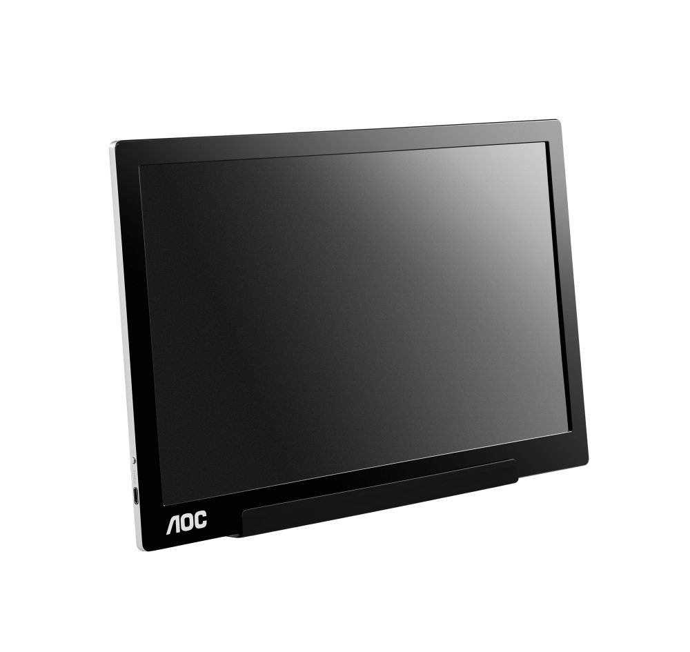 AOC Pro-line I1601FWUX  LED Flat Black 15.6" Full HD, Silver Computer Monitor