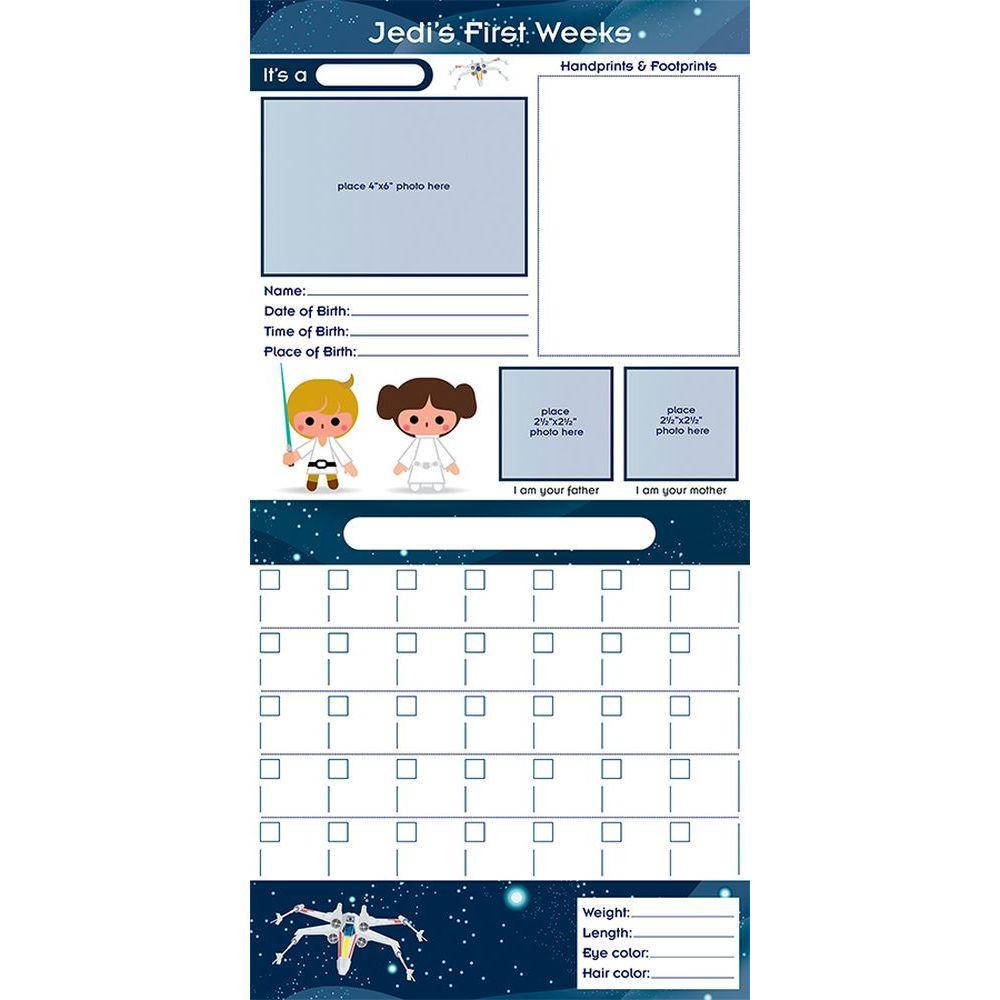 Star Wars Jedi's First Year Calendar