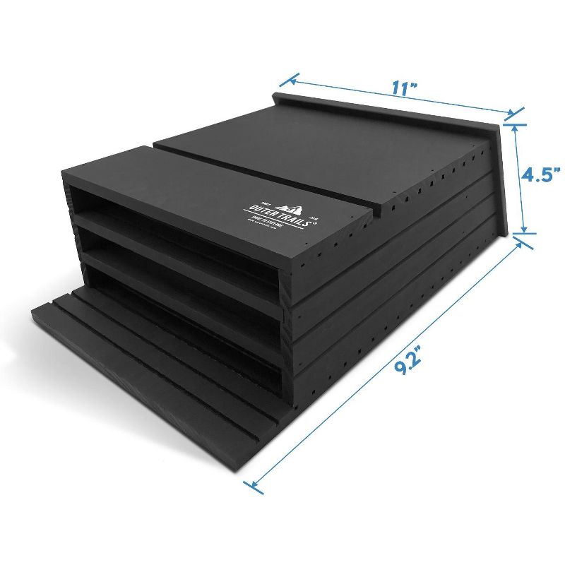 13.5" Classic II Antique Copper Birdbath w/ Rail Mount Bracket - Achla Designs