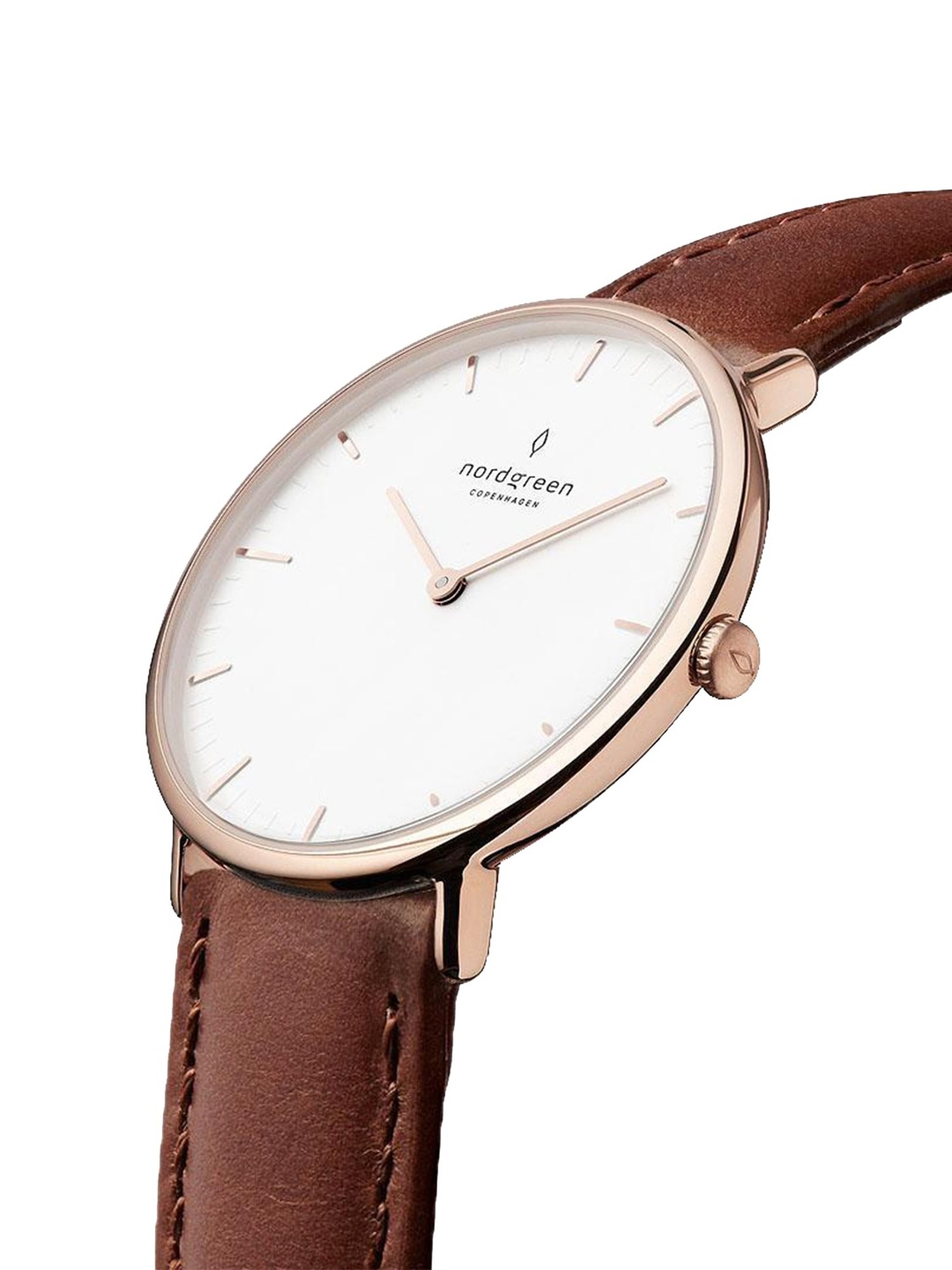 Nordgreen NR32RGXXLEBRLEBLMERO Native-Bundle Unisex Analog Watch with Strap Set Combo