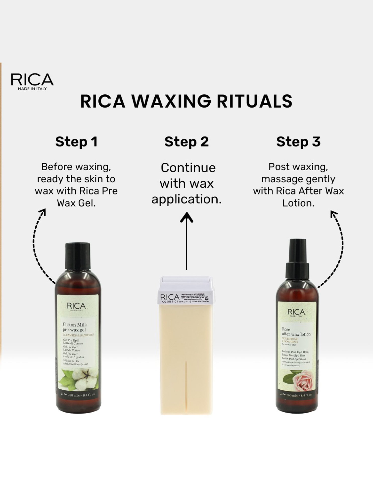 Rica Lemon Wax Combo Kit 2