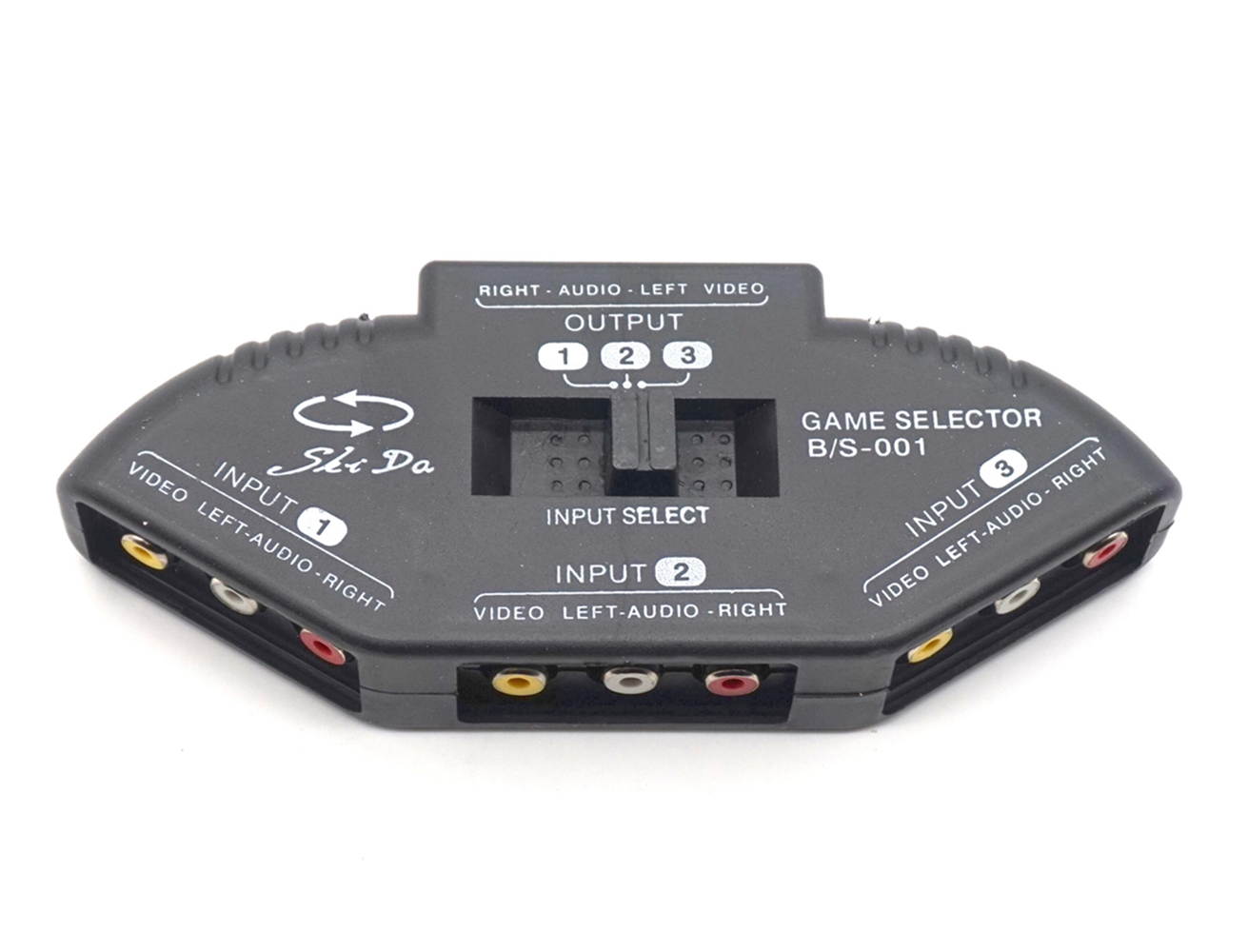 Weastlinks 3 in 1 Out Audio Video Signal AV RCA Switch Switcher Selector Box Converter Splitter for DVD VCD VCR DV