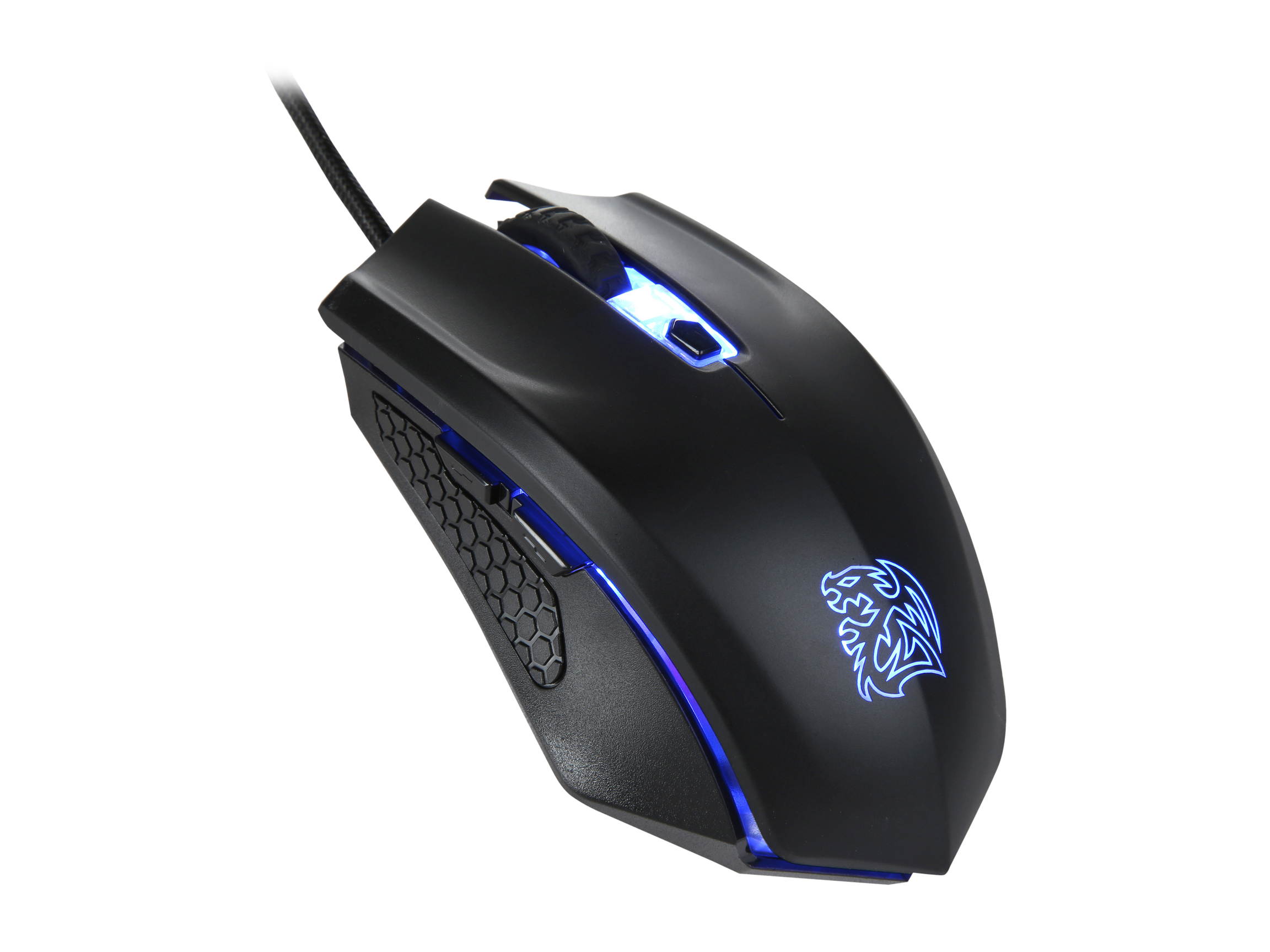 Thermaltake Tt eSPORTS Nemesis Switch MOBA / MMO / RTS Optical RGB Gaming Mouse, MO-NMS-WDOOBK-01
