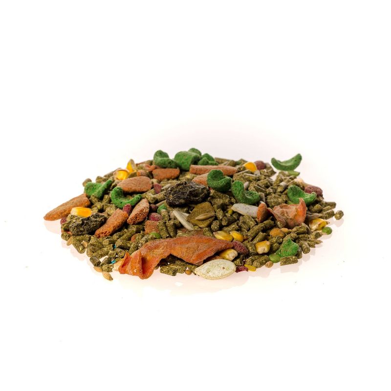 Trixie 2-Story Rabbit Hutch - Medium - Brown/White