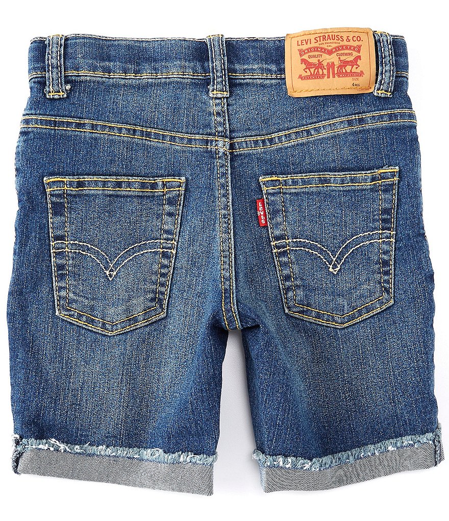 Levi's&reg; Little Boys 4-7X 511 Rolled-Cuff Denim Shorts