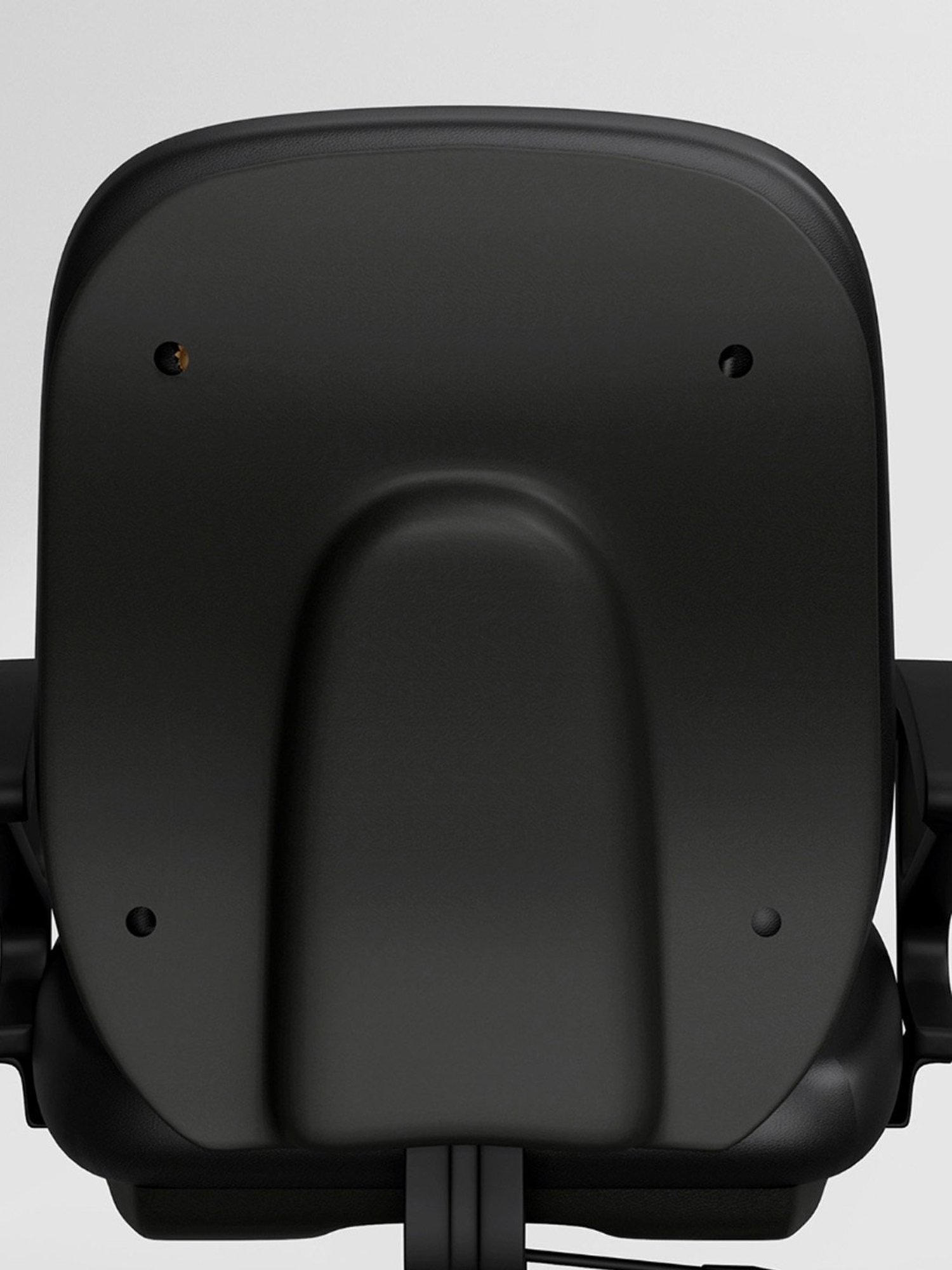 Godrej Interio Virtue Black Mild Steel Leatherette Study Chair