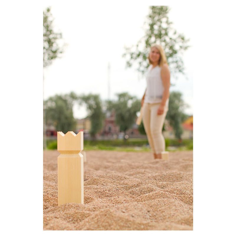 Kubb Original Outdoor Throwing Game in Wood Case