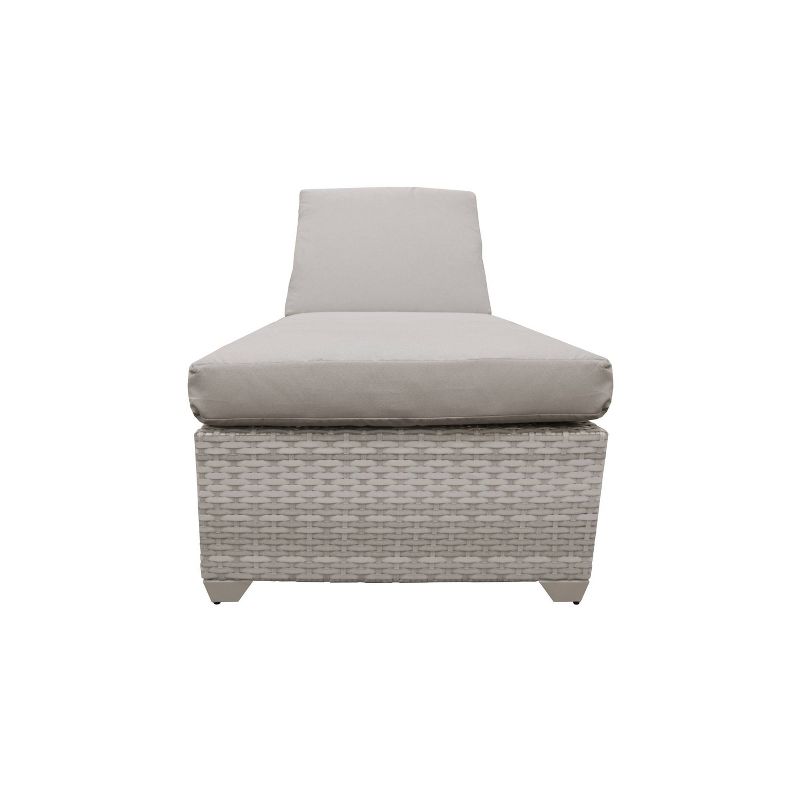 Fairmont 2pk Patio Chaise Lounges - Beige - TK Classics