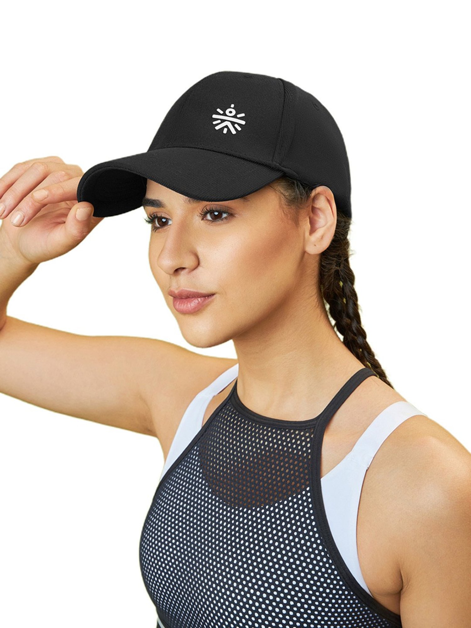 Cultsport Black Cord Adjustable Sports Baseball Cap