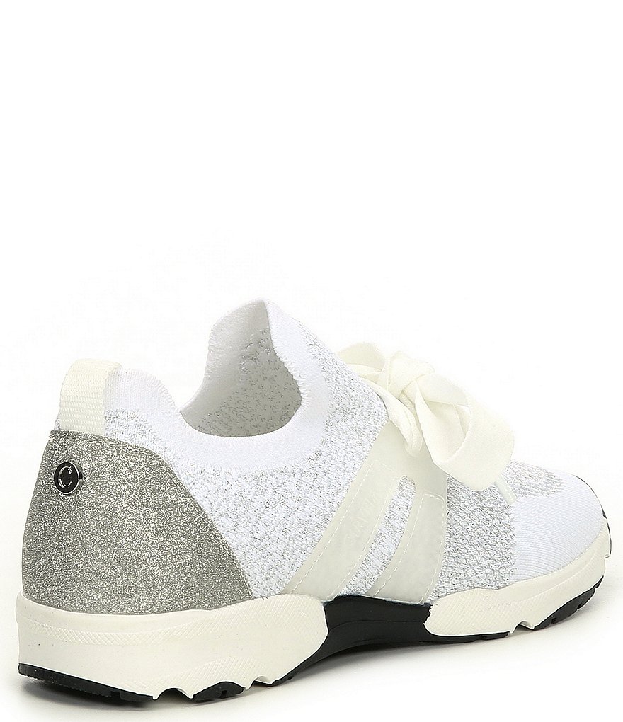 Carvela Lament Sparkle Fabric Sneakers