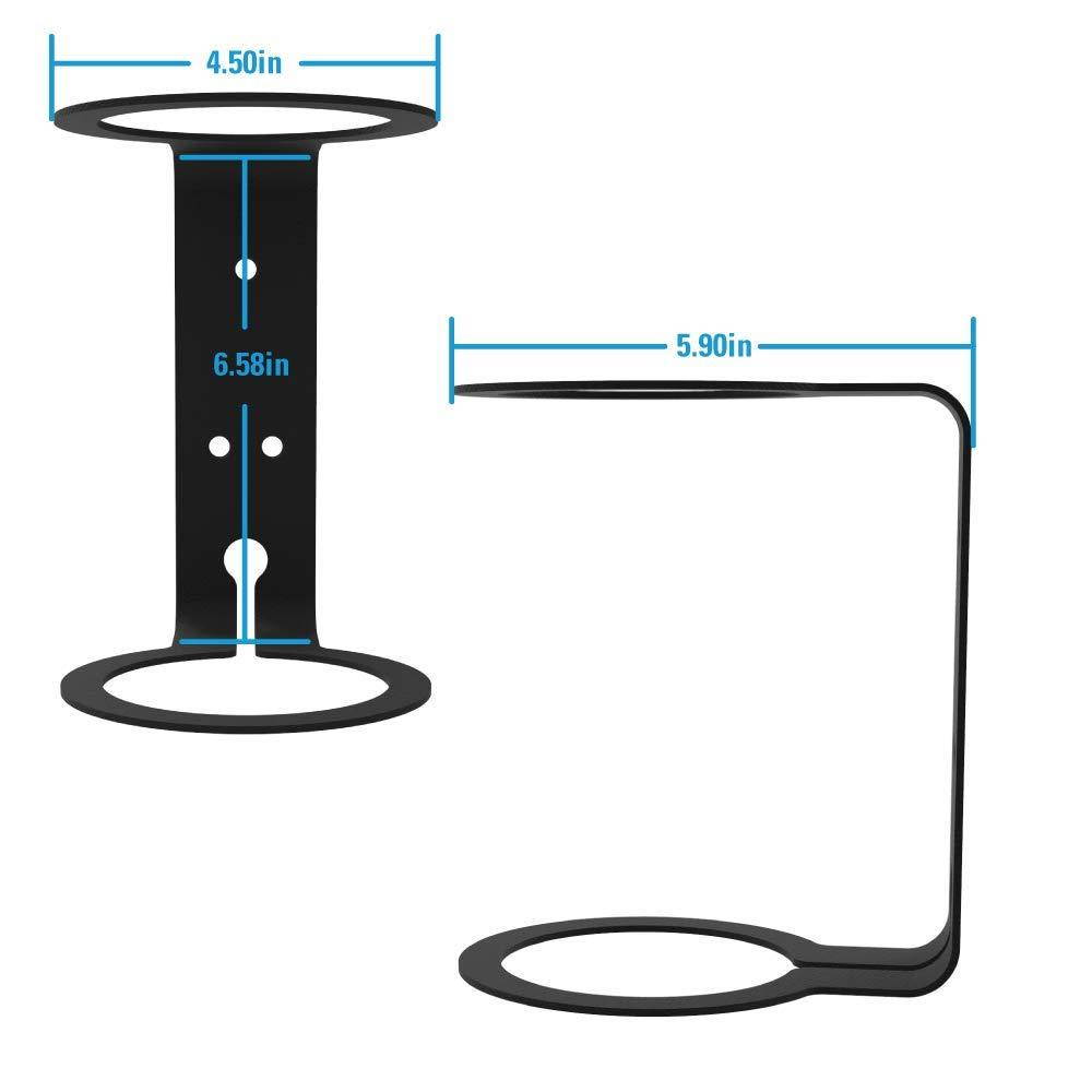 HomeBase Wall Mount for Apple HomePod by H-Squared (Black)