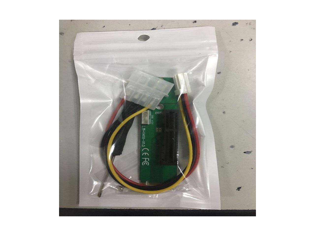 6-Pack Ver006C Mining Dedicated PCIe Riser Cable Card Adapter Cryptocurrency PCI Express 1X to 16X Extender Mining Rig 60cm USB 3.0 6Pin Power