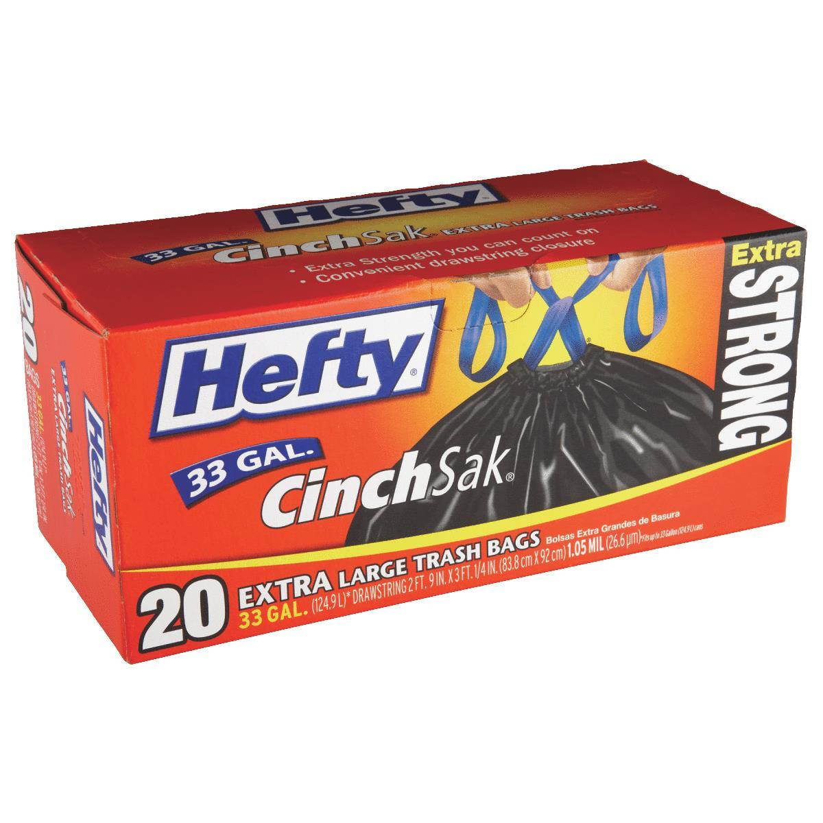Hefty Trash 33Gl 20Ct 3326-7816