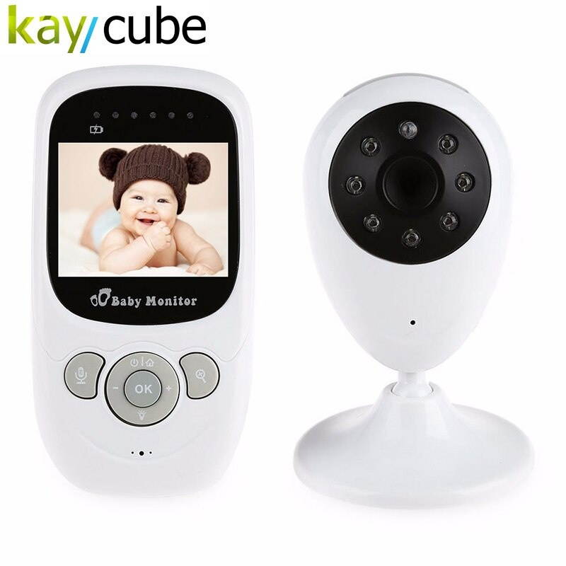 Wireless Baby Monitor With Night Vision Two-way Talk Baby Sleep Monitor 2.4 inch LCD Display Temperature Monitoring SP880