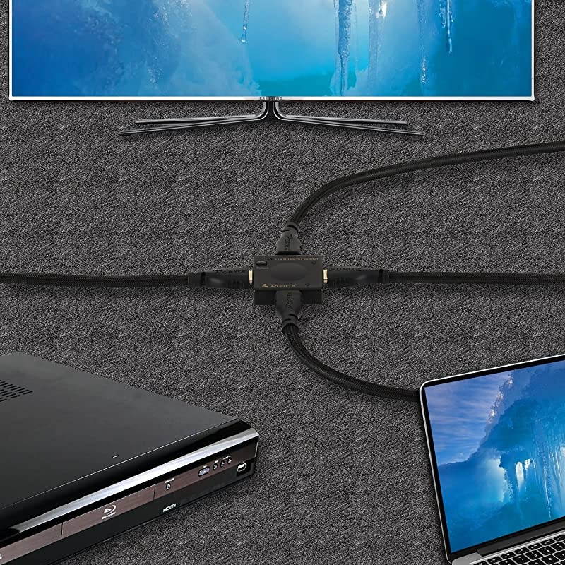 4PET0301SS 3x1 3-Port HDMI v1.4 Auto Switch Intelligent Switcher Supports 3D 4kx2k 1080P