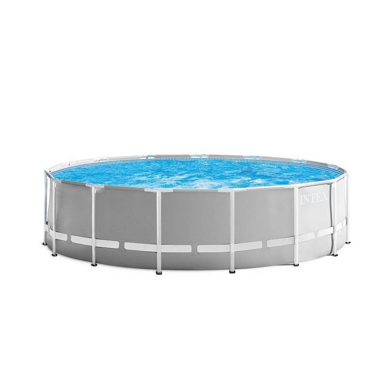 Intex 15' x 48" Prism Frame Pool - Gray