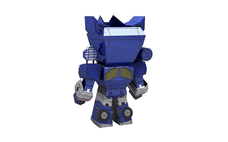 Fascinations Metal Earth - Transformers Caricature Soundwave 3D Metal Model Kit