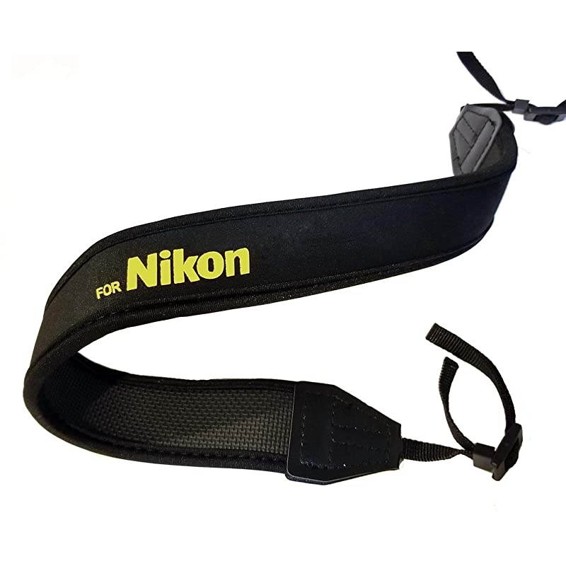 Professional Neoprene Neck Strap for NIKON Cameras Camera Neck Strap for Nikon D5 D4 D3 DS850 D810 D800 D750 D7500 D7300 D7200 D7000 D5600 D5500 D5300 D5100 D5000 D3500 D3400