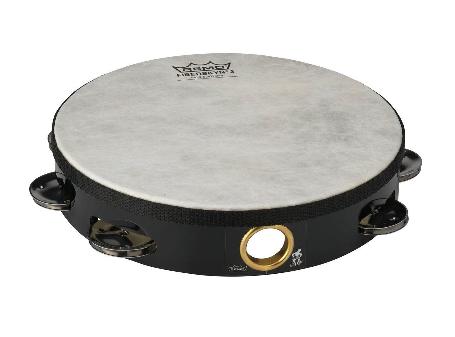 Remo 8" FiberskynA&fnof;a&euro;&scaron;A&sbquo;A&reg; 3 Pre-tuned Single Row Tambourine