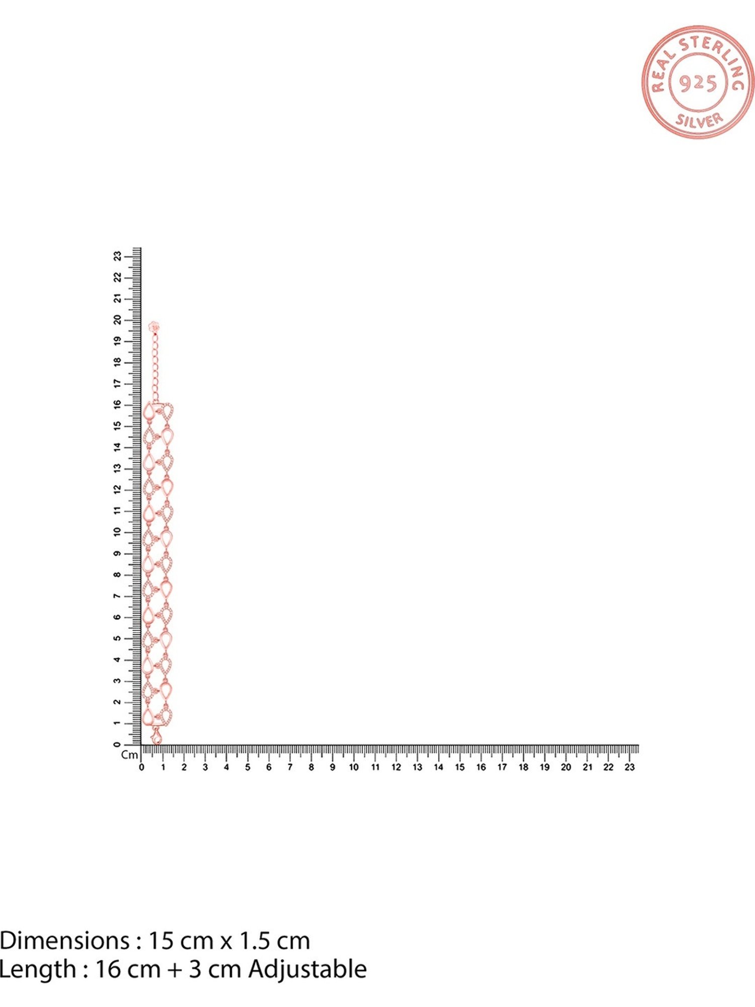 GIVA Love is EveryWhere 92.5 Sterling Silver Anushka Sharma Bracelet for Women & Girls