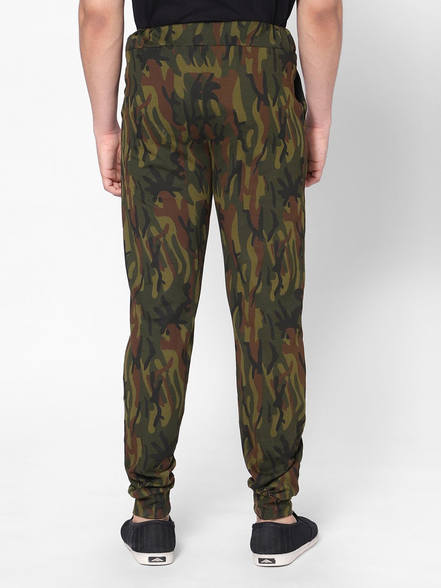 TeenTrums Boys Multicolor Camouflage Joggers