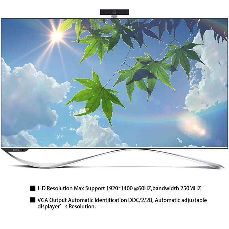 Splitter 4 Port 1 in 4 Out USB Powered Support 1920X1400 Resolution 250MHz Bandwidth for Screen Duplication